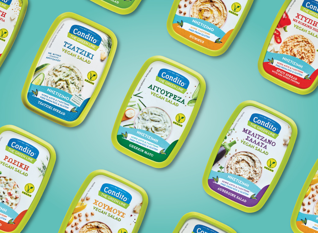 3. Condito The Green Line Vegan Salads Packaging